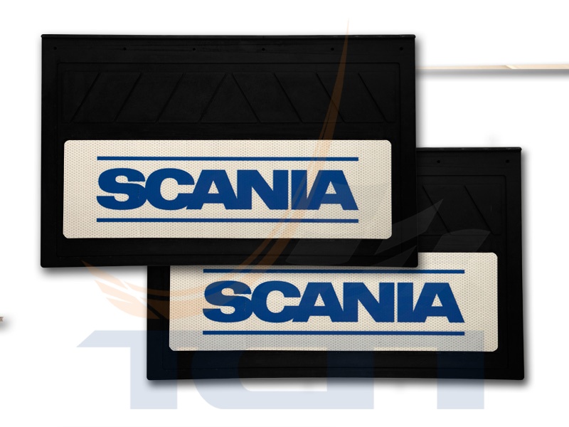 Брызговик 660x270мм задний светоотражающий синий 2шт SCANIA T900186 ТСП РОССИЯ - 3