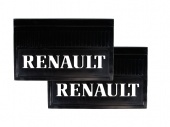 Комплект брызговиков объемный текст (высота букв 4мм) 525х335мм RENAULT T900094 ТСП РОССИЯ