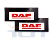 Брызговик 660x270мм задний светоотражающий красный 2шт DAF T900047 ТСП РОССИЯ