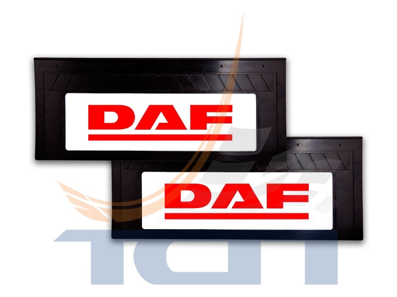 Брызговик 660x270мм задний светоотражающий красный 2шт DAF T900047 ТСП РОССИЯ - 3