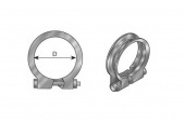 Хомут глушителя D=114.5mm MAN TGA/TGS/TGX 99715 DINEX ДАНИЯ
