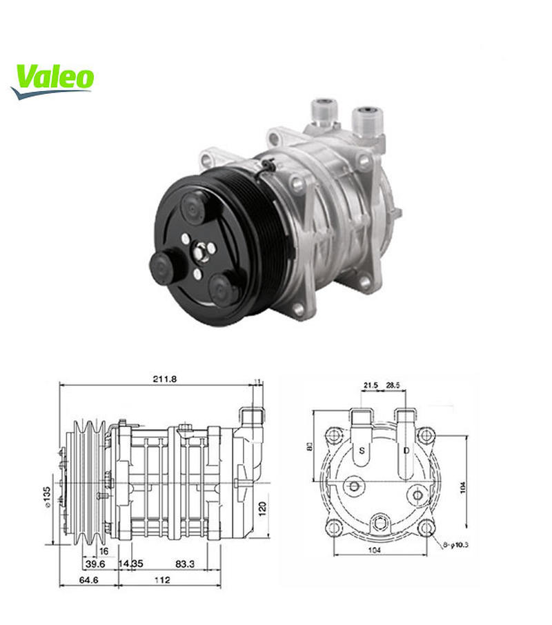 Компрессор VALEO TM. Артикул: TM13