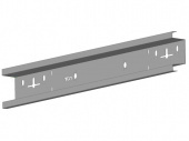 Бампер профилированный серый Grunwald T900519-02 ТСП