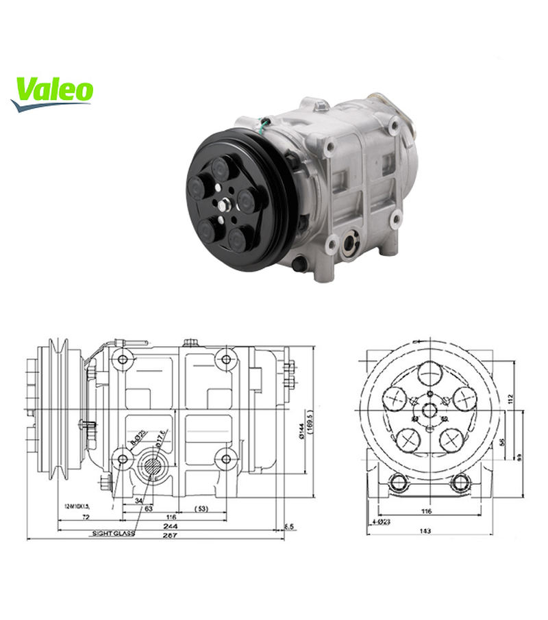 Компрессор VALEO TM. Артикул: TM31