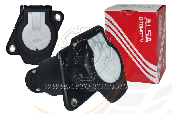 Разъем ABS 5-полюсной (розетка) 03RF0702 ALSA ТУРЦИЯ - 3