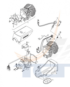 Прокладка горелки AIRTRONIC D2 12V/24V 25 2069 06 00 01 EBERSPACHER - 2