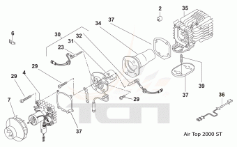 Датчик пламени Air Top 2000 ST 9005096B WEBASTO ГЕРМАНИЯ - 2