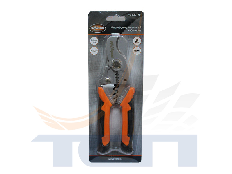 Кабелерез многофункциональный 175мм AV-630175 AV Steel - 3