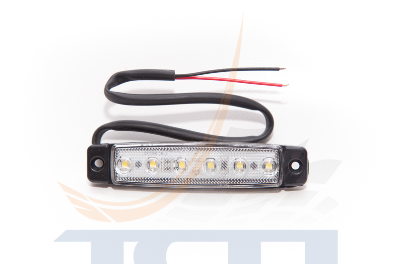 Фонарь боковой габаритный белый 24V 6LED SY-SML1032-1 HanLin - 3