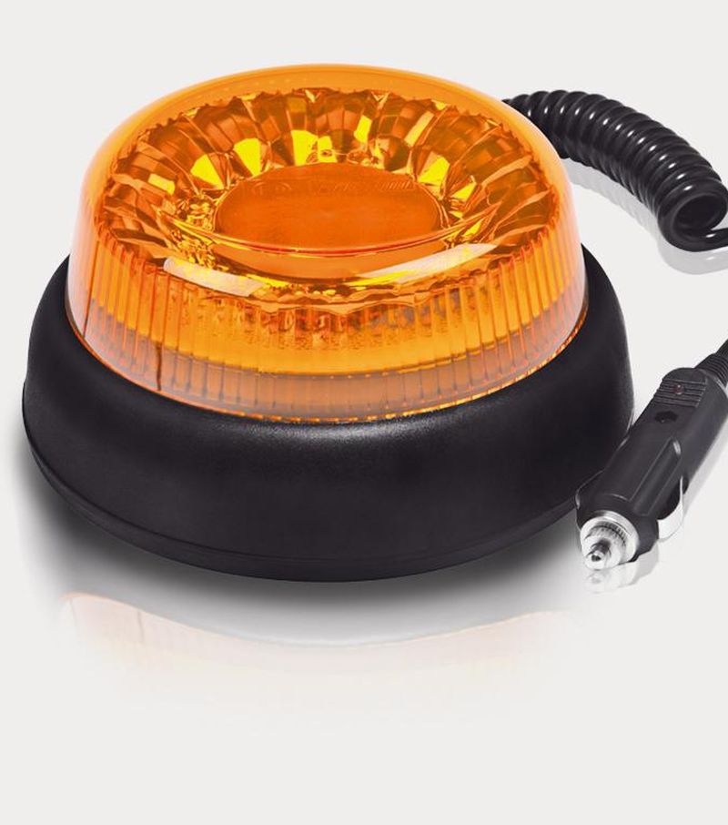 Маяк проблесковый жёлтый (двойная вспышка). Артикул: FT-150 DF LED MAG M30