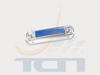 Фонарь габаритный светодиодный 12-30B синий с эл. проводом длиной 0,5м FT-045 N LED FRISTOM - 2