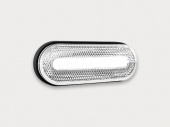 Фонарь габаритный 12-36В белый со светоотражателем и проводом FT-070 B LED FRISTOM