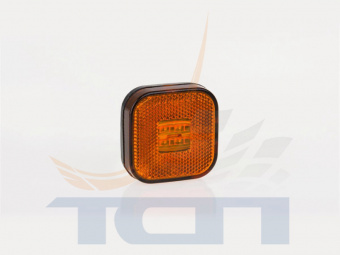 Фонарь габаритный жёлтый с проводом FT-027 Z LED FRISTOM - 2