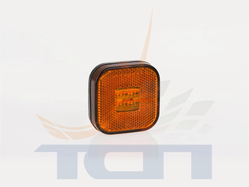 Фонарь габаритный жёлтый с проводом FT-027 Z LED FRISTOM - 3