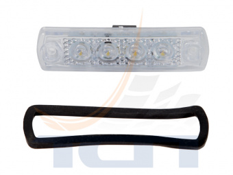 Фонарь габаритный (белый, узкий) на крышу кабины LED MAN TGA/TGL/TGM/TGS/TGX '01- > SY-ML3007-1 HanL - 2