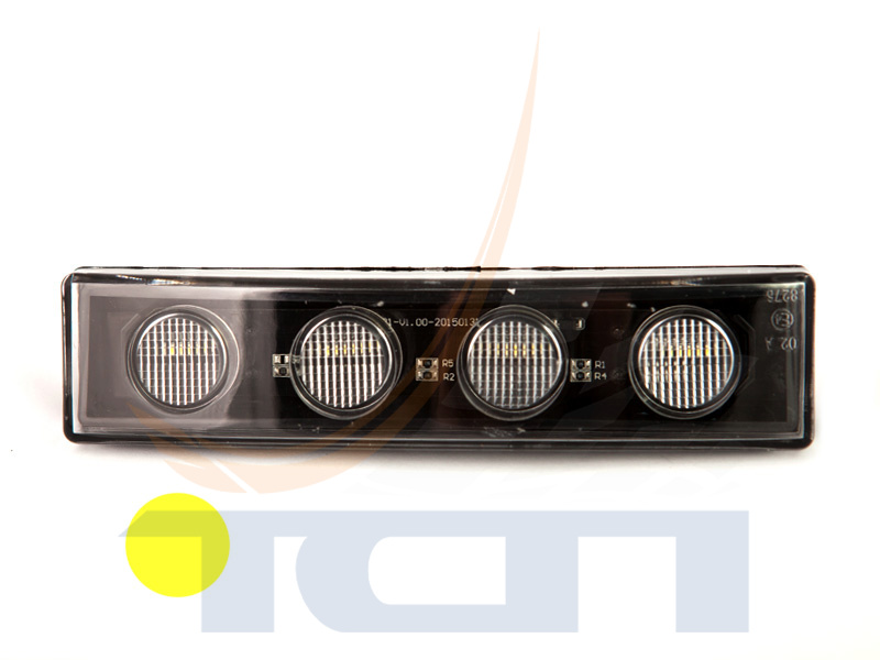 Фонарь габаритный LED на козырек желтый SCANIA R SY-SL3015-1 HanLin КИТАЙ - 3