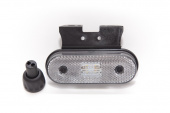 Фонарь габаритный белый 12/24V LED с кронштейном SY-SML1052B HanLin