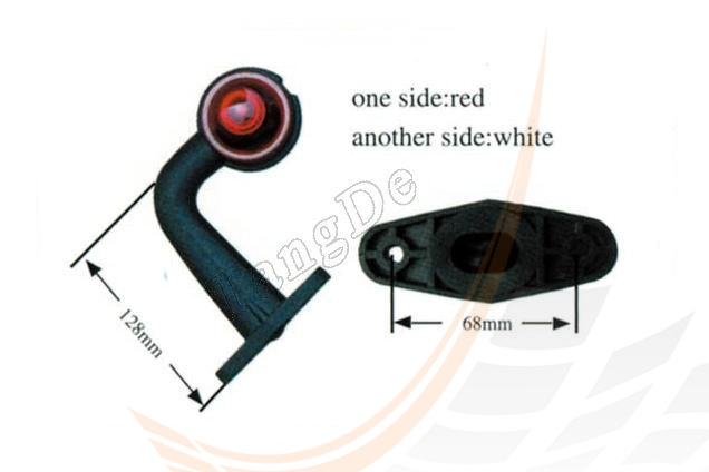 Фонарь габаритный левый UNIVERSAL TD06-68-003PAL-24 TangDe - 3