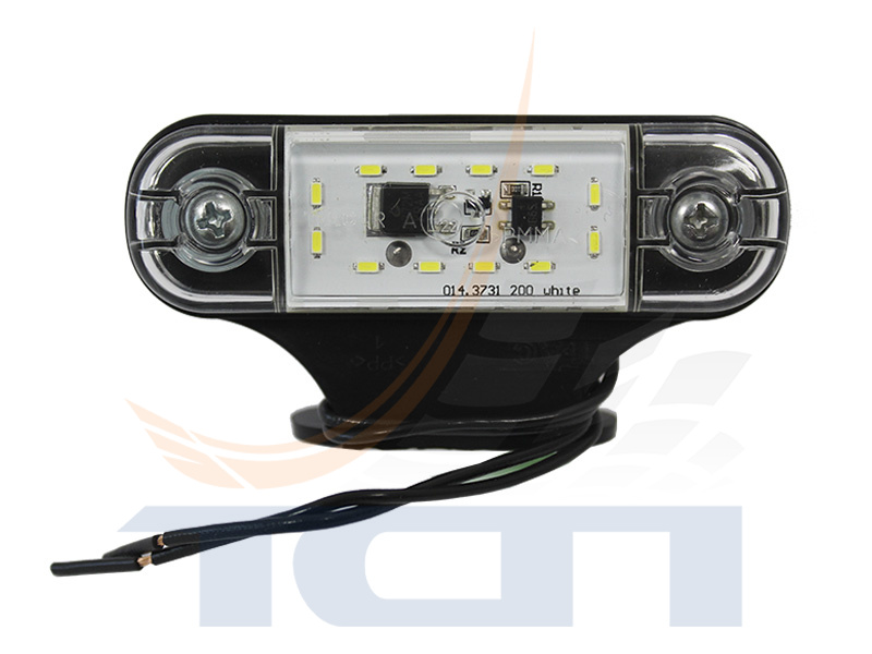 Фонарь габаритный белый с кронштейном 12/24V 12 LED 014.3731-40 ТрАС - 3