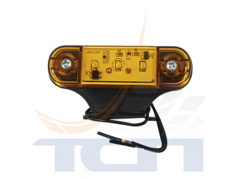 Фонарь габаритный желтый с кронштейном 12/24V 014.3731-12 ТрАС - 2