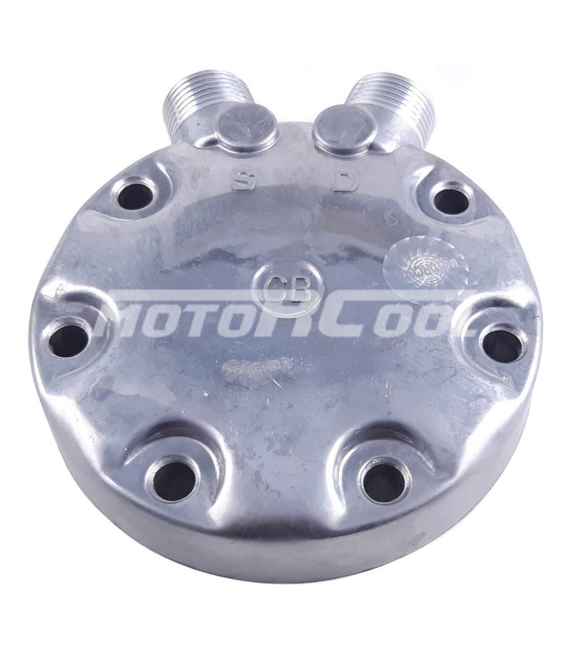 Крышка RC-U08177 на компрессора Sanden 7H, O-Ring, 1"-14UNS, 1"-14UNS. Артикул: RC-U08177