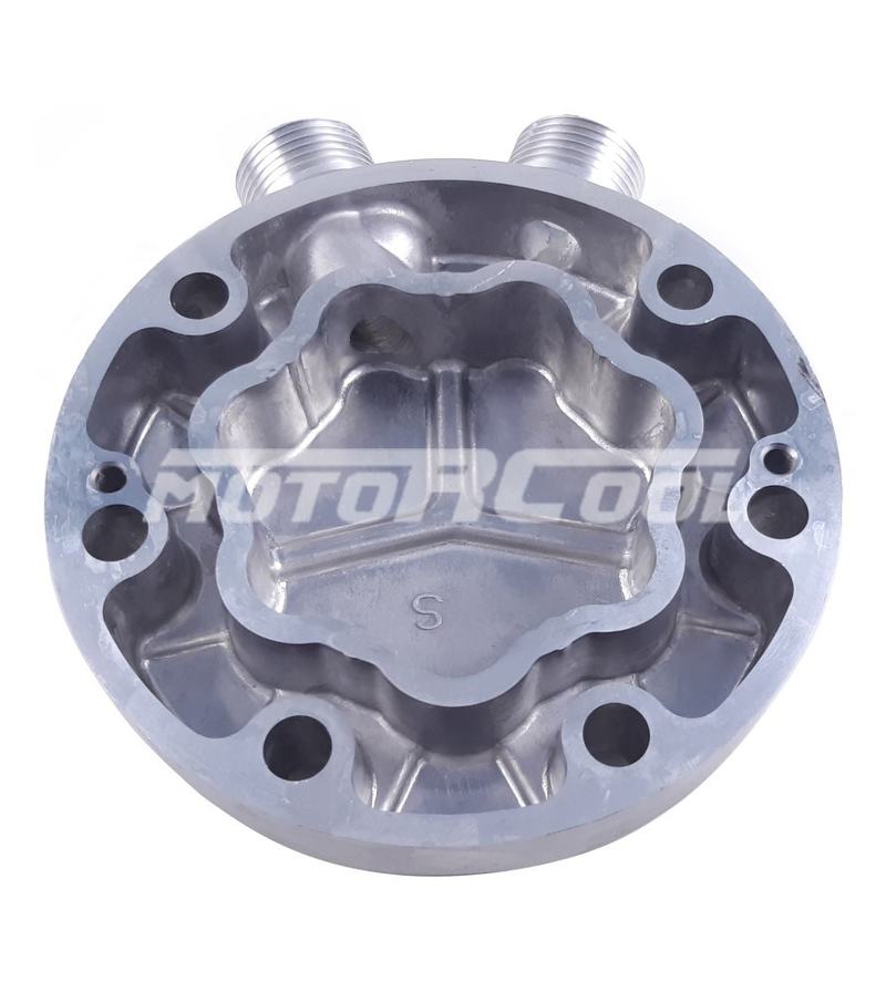 Крышка RC-U08177 на компрессора Sanden 7H, O-Ring, 1"-14UNS, 1"-14UNS. Артикул: RC-U08177 - 2