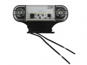 Фонарь габаритный белый с кронштейном 12/24V 6 LED 014.3731-25 ТрАС