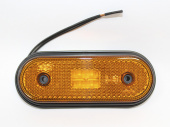 Фонарь габаритный маркерный желтый 12/24V 4LED 013.3731-06 ТрАС