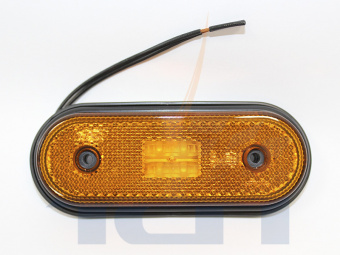 Фонарь габаритный маркерный желтый 12/24V 4LED 013.3731-06 ТрАС - 2