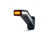 Фонарь габаритный с сигналом поворота правый 12V-24V LED W168.7DD 1345P WAS