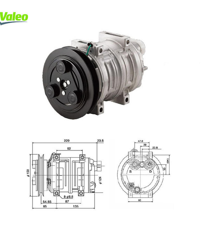 Компрессор VALEO TM. Артикул: TM21