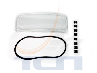 Рассеиватель фары левый MERCEDES ATEGO 2 (2004-2005) TD01-50-017LSR TangDe КИТАЙ - 2