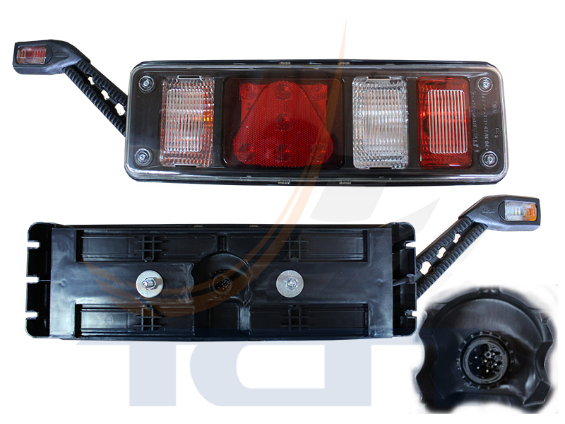 Фонарь задний левый UNIVERSAL с габаритом и AMP раъемом KRONE NEW T900235 ТСП РОССИЯ - 3