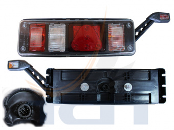 Фонарь задний правый UNIVERSAL с габаритом и AMP разъемом KRONE NEW T900236 ТСП РОССИЯ - 2