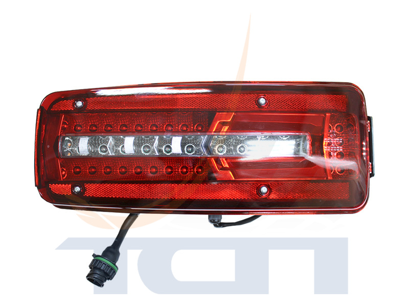 Фонарь задний левый с подсветкой номерного знака MAN TGX/TGS/TGL/TGM TD02-57-011AL TangDe - 3