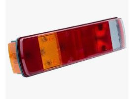 Фонарь задний левый с подсветкой номера с проводом, e-mark SCANIA 4/VOLVO FH12 TD02-51-003L TangDe - 2