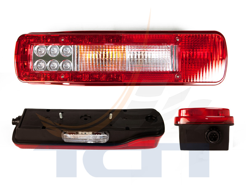Фонарь задний левый LED VOLVO FH/FM 02'-07 SY-UL1054L HanLin КИТАЙ - 3