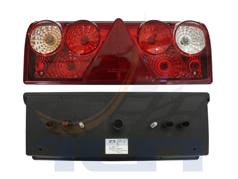 Фонарь задний левый EUROPOINT II AMP ламповый 25-6030-711 ASPOECK - 3
