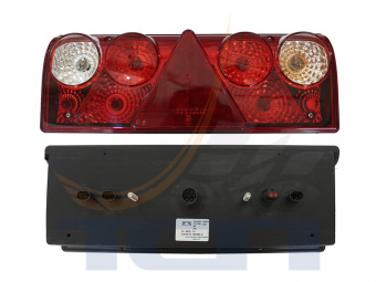Фонарь задний правый EUROPOINT II AMP ламповый 25-6430-711 ASPOECK - 2