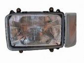 Фара левая с белым указателем поворота DAF F 95 XF TD01-61-001L TangDe КИТАЙ