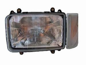 Фара левая с белым указателем поворота DAF F 95 XF TD01-61-001L TangDe КИТАЙ - 2