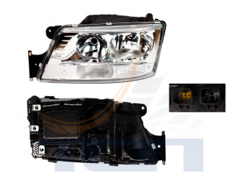 Фара левая с ручной регулировкой MAN TGX SY-ML3002L HanLin КИТАЙ - 2