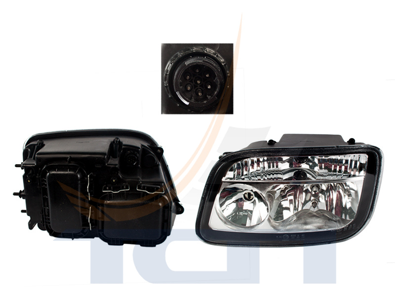 Фара левая с корректором MERCEDES ACTROS MP2 2003-2008 SY-BL2002-1L-EM HanLin КИТАЙ - 3