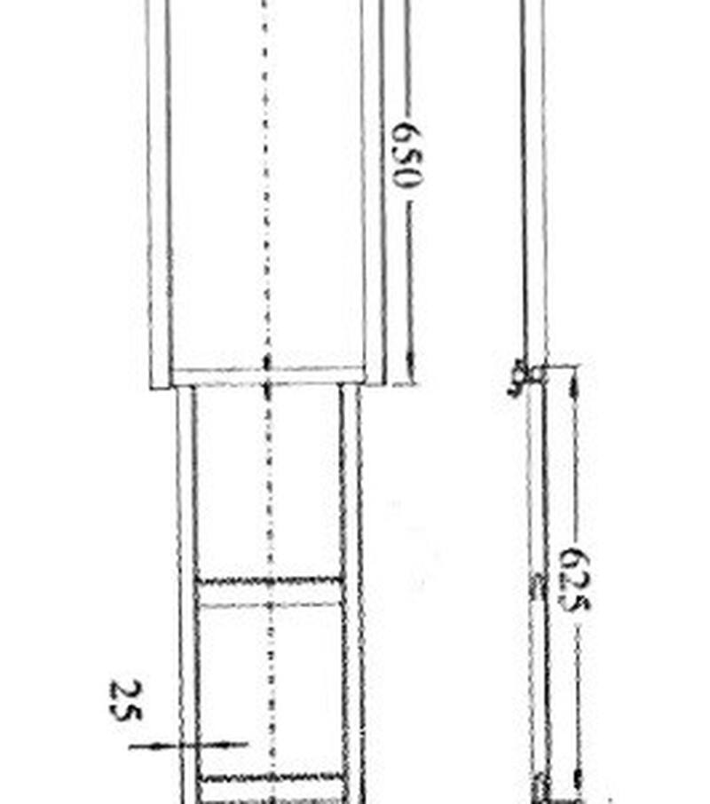 Лестница выдвижная с двумя ступенями Китай. Артикул: Л-572023 - 3