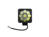Фара п/т 9LED 27W-S Mini 20mm квадратная Ф-1084 FURA