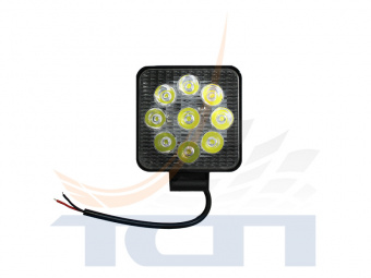 Фара п/т 9LED 27W-S Mini 20mm квадратная Ф-1084 FURA - 2