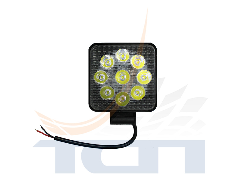 Фара п/т 9LED 27W-S Mini 20mm квадратная Ф-1084 FURA - 3