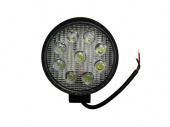 Фара п/т 09LED 12-30V 27W-R 25mm круглая (ближний свет) ФА-0253 БС FURA