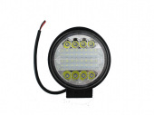 Фара п/т LED 24LED(3W) 72W круглая Ф-1118 FURA