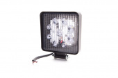 Фара противотуманная 9LED 27W 25 мм квадратная (дальний свет) ФА-0254 ДС FURA